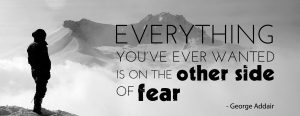 How to improve your self esteem. Everything you've ever wanted is on the other side of fear!