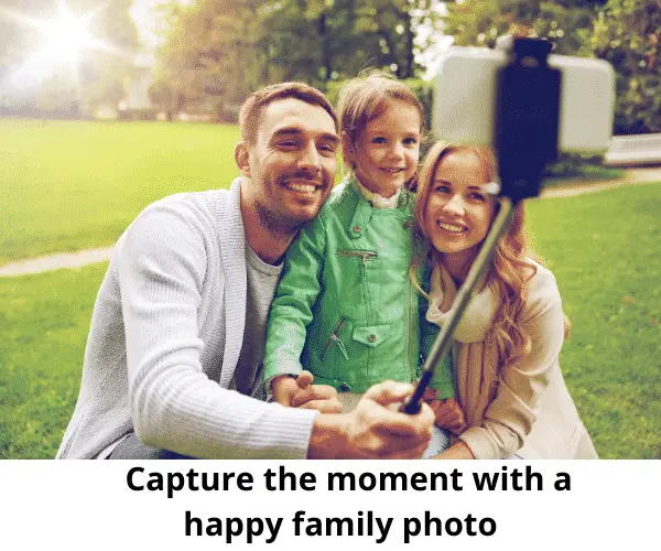 benefits of family photos for your child's self esteem - selfie